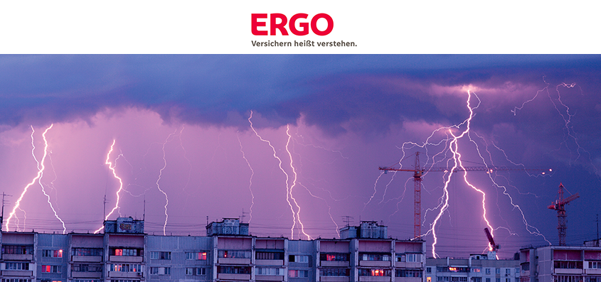 The ERGO insurance company and UBIMET have signed a contract on sending out severe weather warnings to ERGO customers