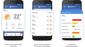 WTV_App The wetter.tv app is also available on Android, iOS and Windows Phone