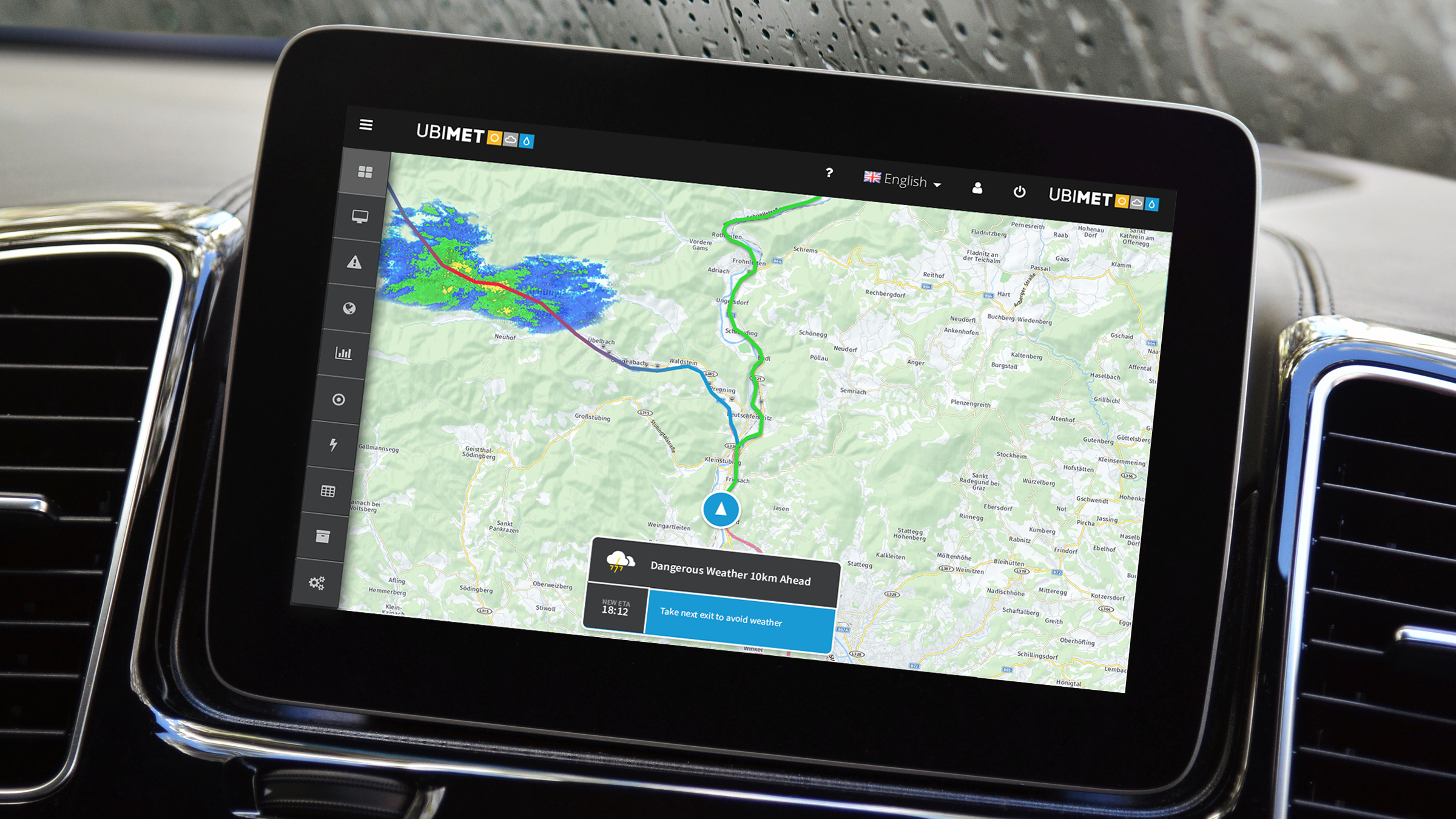 Mobile In-Vehicle Severe Weather Warnings Mobile In-Vehicle Severe Weather Warnings
