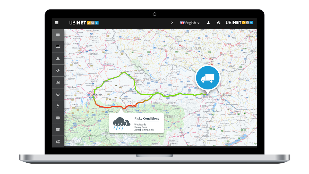UBIMET Dynamic Vehicle Routing Weather UBIMET Dynamic Vehicle Routing Weather