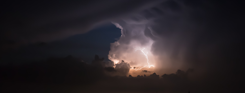 Heftige Gewitter sorgten im Osten für knapp 70.000 Blitze