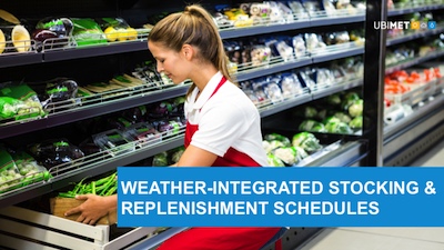 Weather-integrated-stocking-and-replenishment-schedules