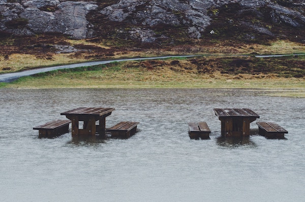 Tief VAIA sorgt für Hochwasser und Sturm