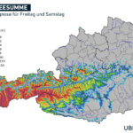 Kaltlufteinbruch bringt in den Nordalpen Schnee bis 1000 m