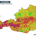 UBIMET Windspitzen Föhnsturm