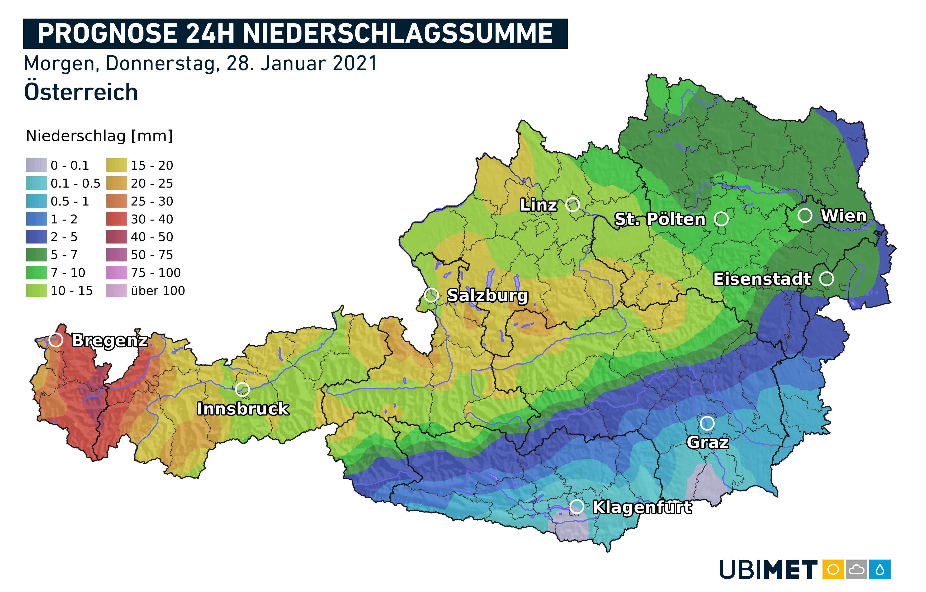 Atlantikluft bringt deutliche Milderung mit bis zu 12 Grad